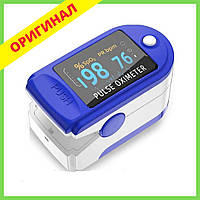 Пульсоксидометр датчик пульсу кисню медичний у крові на палець pulse oximeter пульсометр оксометр