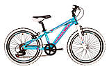 Гірський велосипед дитячий mascotte spark 20 "жорстка вилка, фото 2