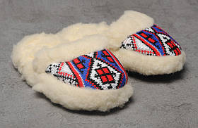 Чуні дитячі, чуні з овечої вовни, кімнатні капці, 16 см.