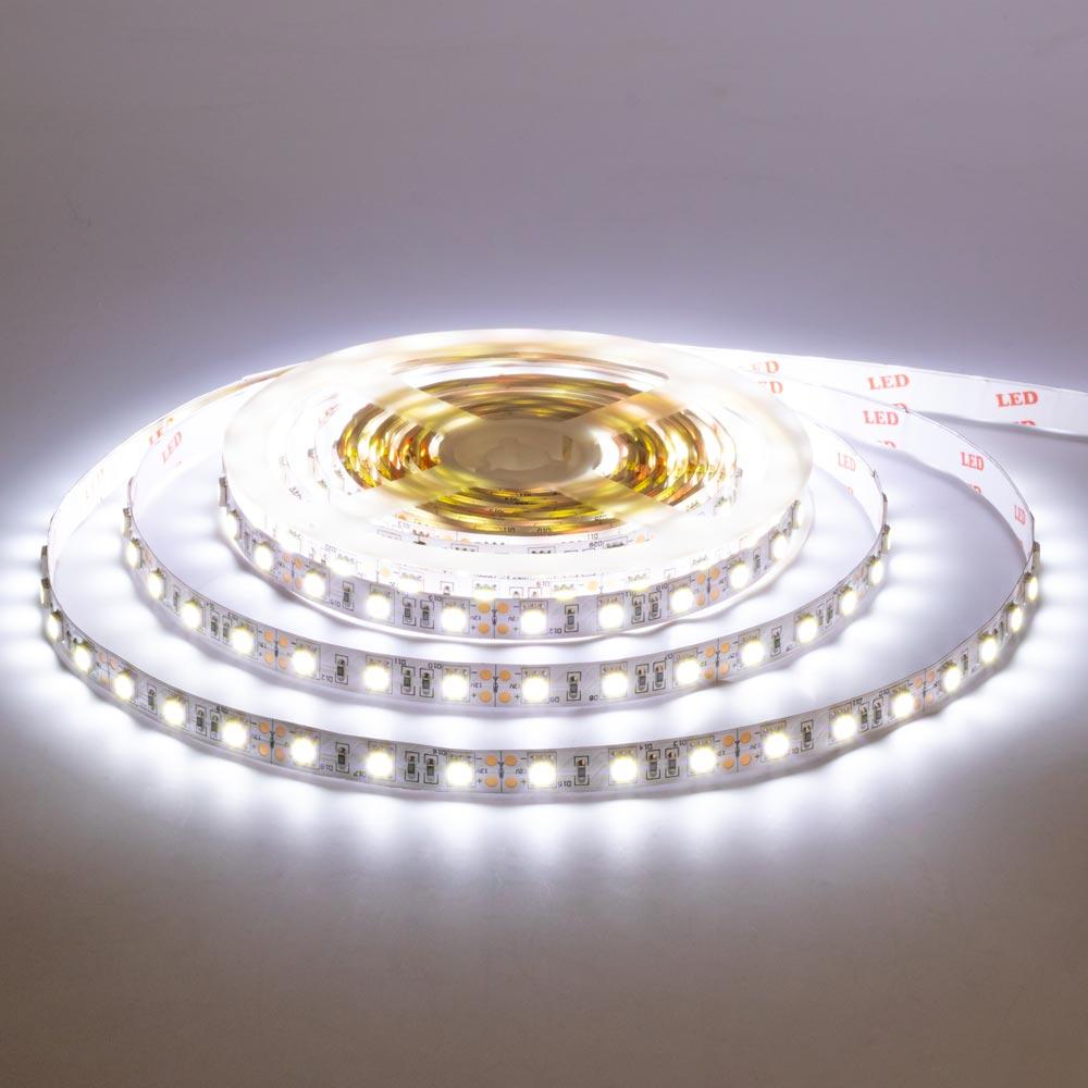 Led-стрічка світлодіодна 12 В біла AVT smd5050 60 LED/m IP20 (лід стрічка)