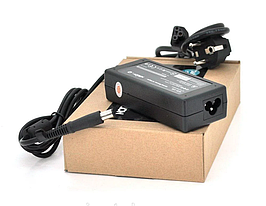 Блок живлення MERLION для ноутбукa HP 18.5V 3.5A (65Вт), штекер 7.4 * 5.0мм, довжина 0,9 м + кабель живлення