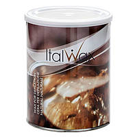 Воск теплый в банке для депиляции Italwax натуральный, 800 гр.