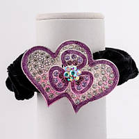 Гумка для волосся Два Серця