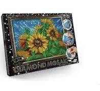 Алмазная живопись Diamond mosaic ТМ "Danko Toys" Подсолнухи"