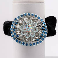 Гумка для волосся Овал Квітка