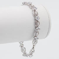 Браслет XUPING Родій із білим Камнем