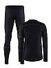 Чоловіча термобілизна Craft Baselayer Set XS 1905332 BLACK / GRANITE, фото 2
