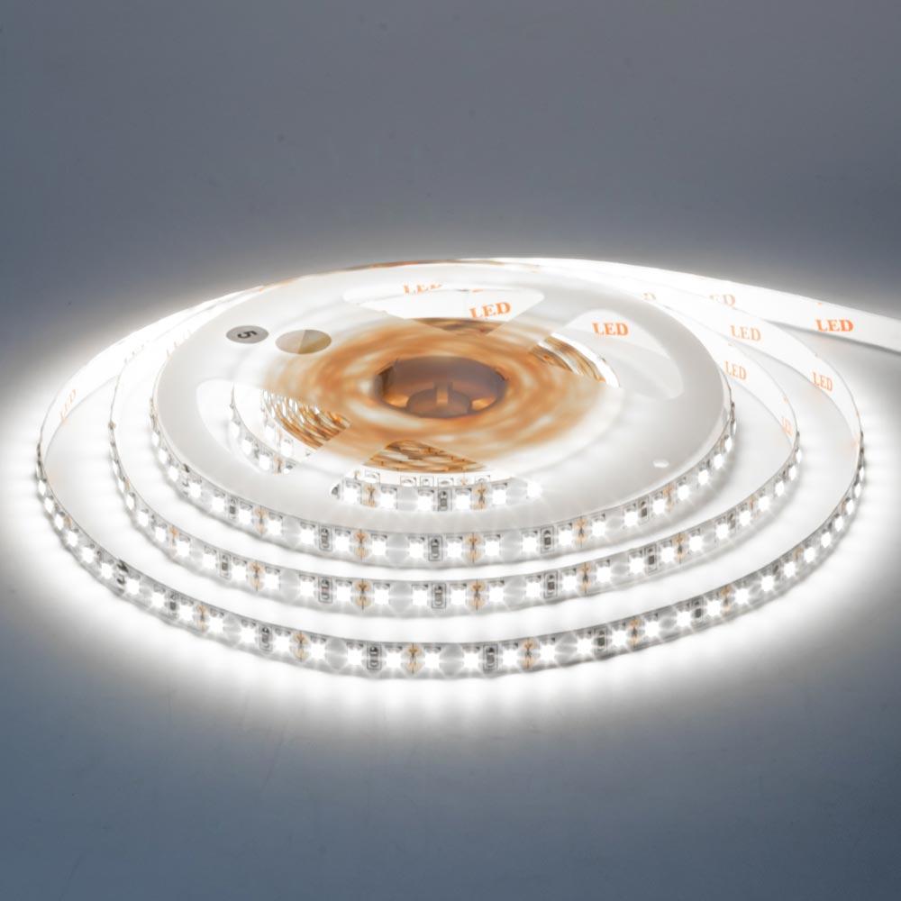 Led-стрічка світлодіодна 12 В біла AVT-New smd3528 120 LED/m IP20 (лед стрічка)