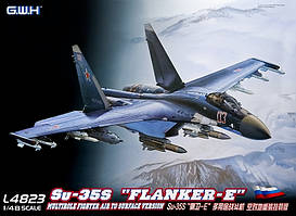 Су-35С Сухий. Збірна модель військового літака в масштабі 1/48. GREAT WALL HOBBY L4823