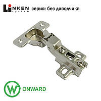 Петля полунакладная Slide-on 110 градусов с лапкой Linken System