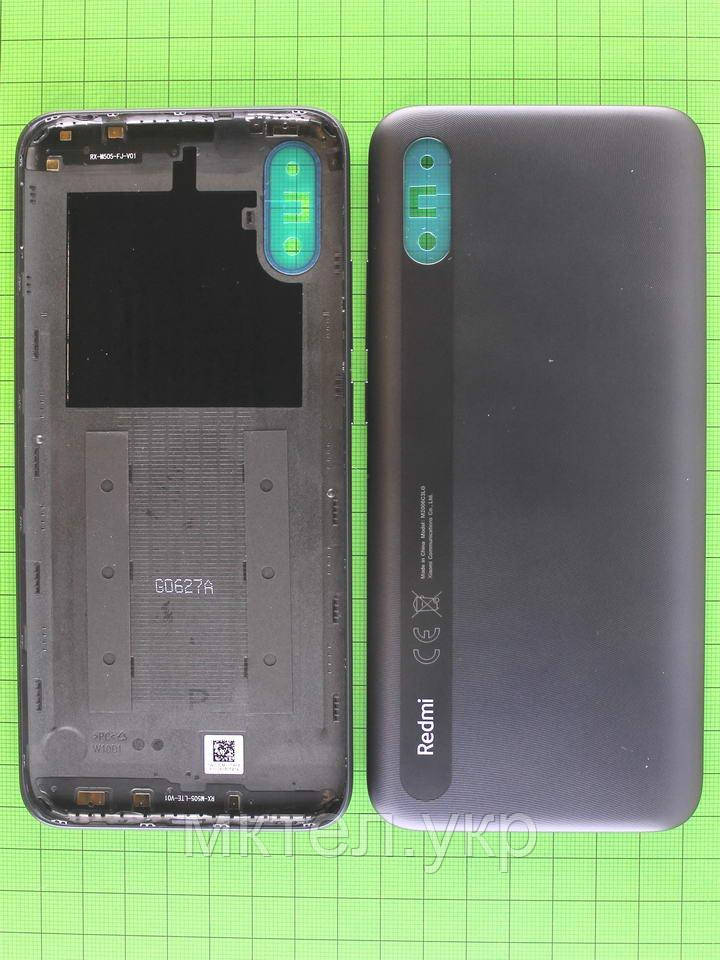 Задня кришка Xiaomi Redmi 9A чорна Оригінал #55050000CY5Z