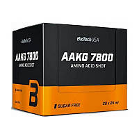 L-аргинин альфа-кетоглютарат BioTech AAKG 7800 (20*25 мл) аакг биотеч pink grapefruit