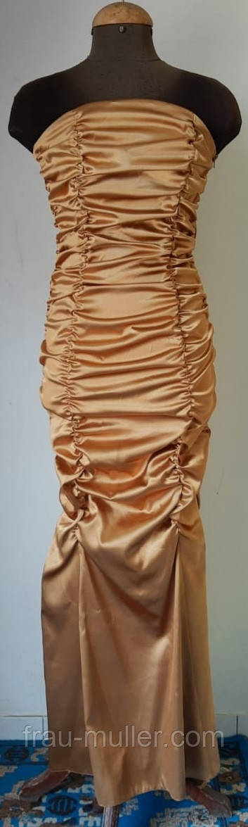 Жовта драпірована сукні по фігурі розмір європейський 38 Dagnes, фото 1