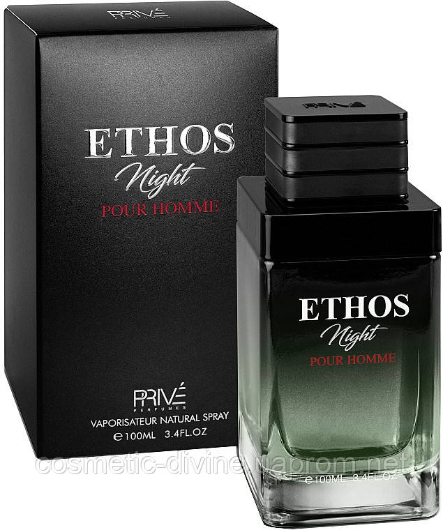 Prive Parfums ETHOS NIGHT Туалетная вода для мужчин 100 мл - фото 1 - id-p1317023249