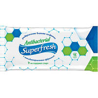 Серветки вологі Superfresh антибактеріальні 15 шт.