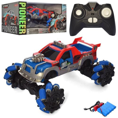 KMUJ99-W04 Дитячий джип на радіокеруванні: акумулятор, 29 см, гумові колеса, USB зарядний, у коробці