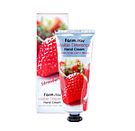 Крем для рук с клубникой Farmstay Visible Difference Hand Cream Strawberry 100 мл, артикул: 43874