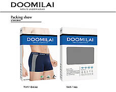 Чоловічі боксери стрейчеві з бамбука «DOOMILAI» Арт.D-01433, фото 3