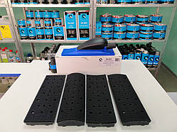 Комплект зі шліфувального блока 70 мм х 198мм 22 см з пластинами, Q-REFINISH 30-852