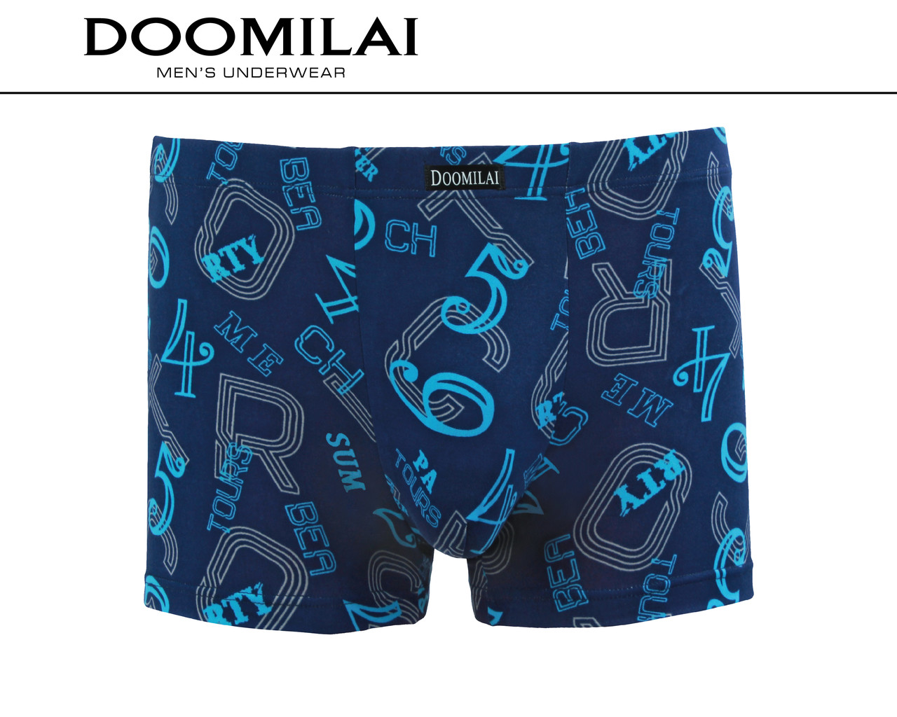 Чоловічі боксери стрейчеві з бамбука «DOOMILAI» Арт.D-01433