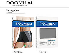 Чоловічі боксери стрейчеві з бамбука «DOOMILAI» Арт.D-01433, фото 3