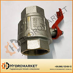 Б/у Кран кульовий НД (DN 40 мм) мама - мама 1 1/2"