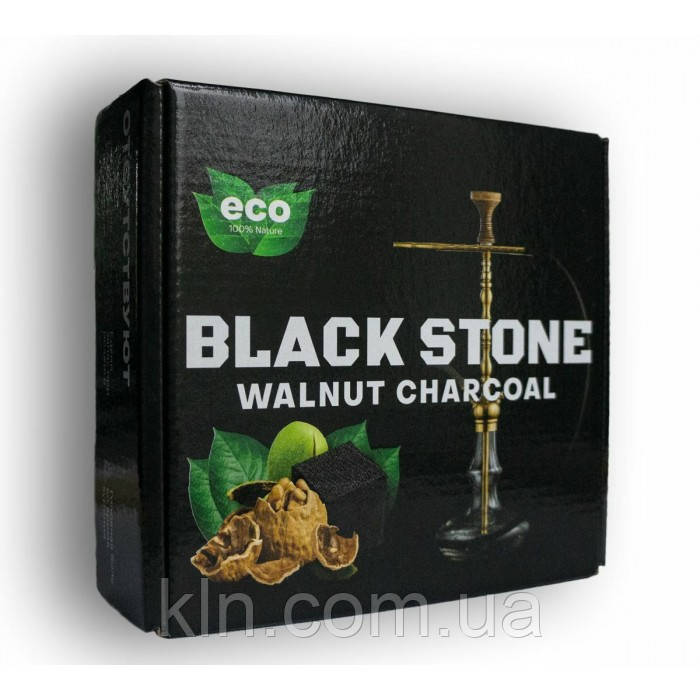 Горіховий вугілля Black Stone 1 кг 72 уголька, фото 1