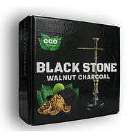 Ореховый уголь Black Stone 1 кг 72 уголька