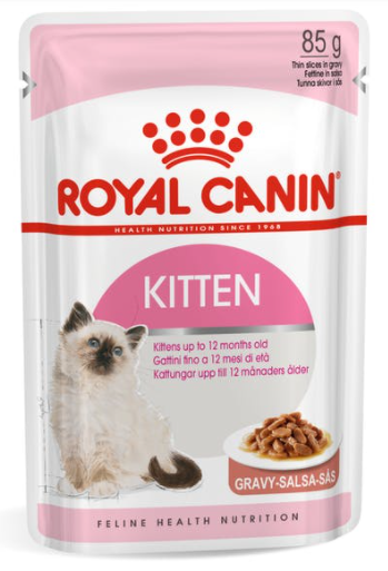 Royal Canin (Роял Канін) KITTEN INSTINCTIVE IN GRAVY вологий корм для кошенят в соусі з 4 до 12 місяців, 85г
