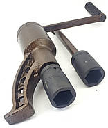 Ключ редукторний для вантажівок (м'ясорубка) TITAN XT002 7800 Нм головки 32,33 мм, фото 2