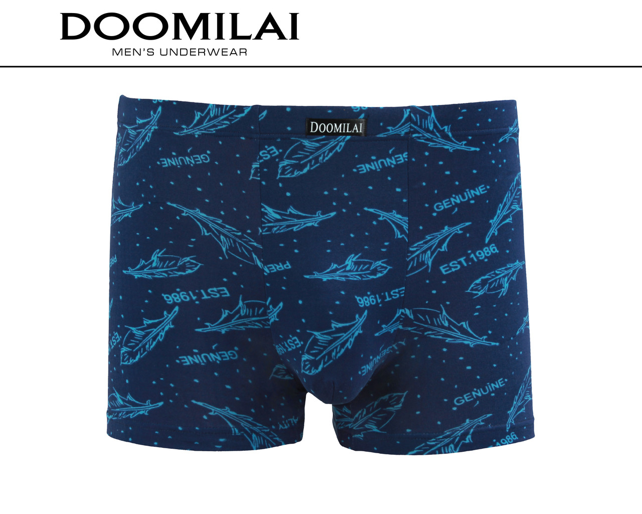 Чоловічі боксери (батал) стрейчеві з бамбука Марка «DOOMILAI» Арт.D-01411