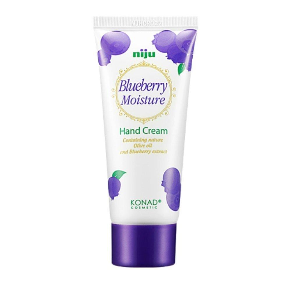 Крем для рук Konad Niju Moisture Hand Creams Blueberry 60 мл (8809109832893), фото 1