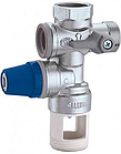 Група безпеки бойлера 1/2 з дренажним сифоном 25-32 Caleffi 526142KIT 7бар, фото 3