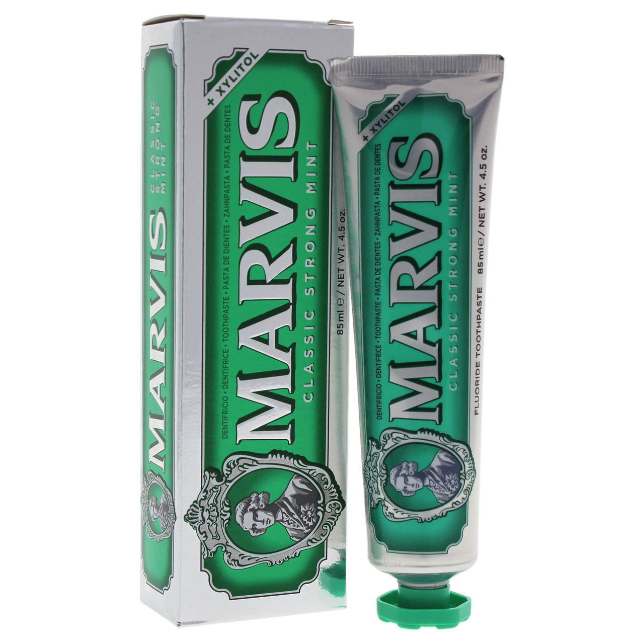Зубна паста Інтенсивна М'ята Marvis Classic Strong Mint 85мл