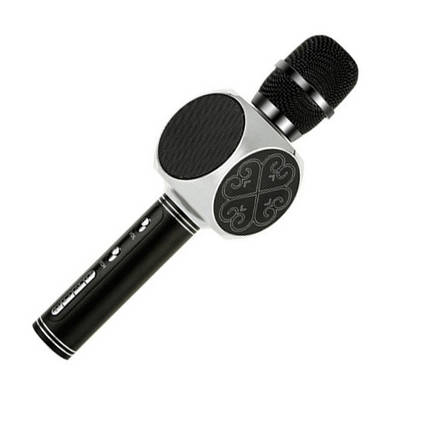 Мікрофон-Караоке безпровідний Magic Karaoke YS-63 чорно-білий, фото 1