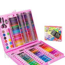 Набір для творчості. Великий набір для малювання на 150 предметів Валізу, фото 1