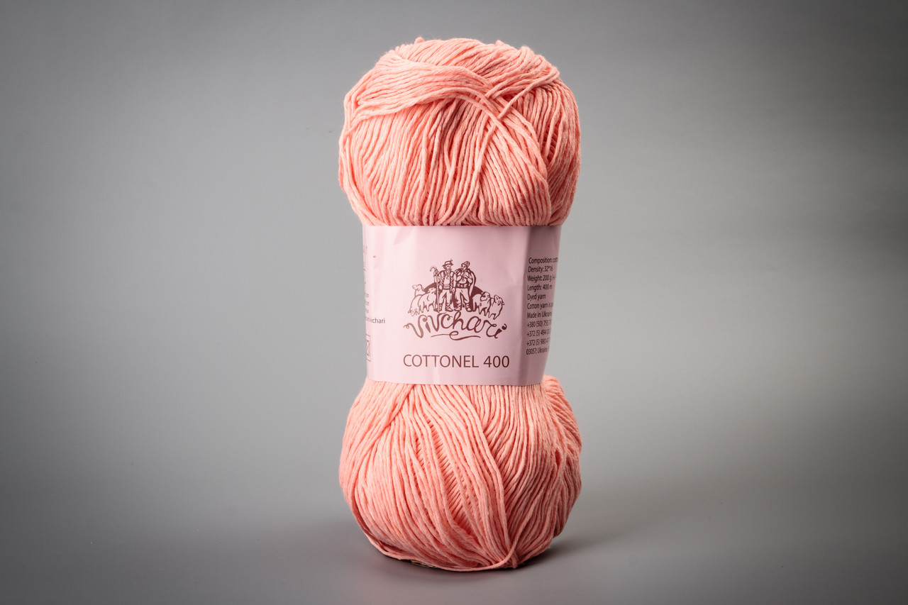 Пряжа Vivchari Cottonel 65 3001 белый, фото 1