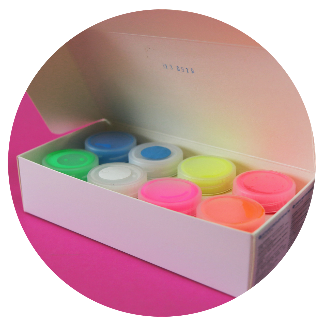 Светящаяся краска для туризма Acmelight box 8 pcs. 160мл