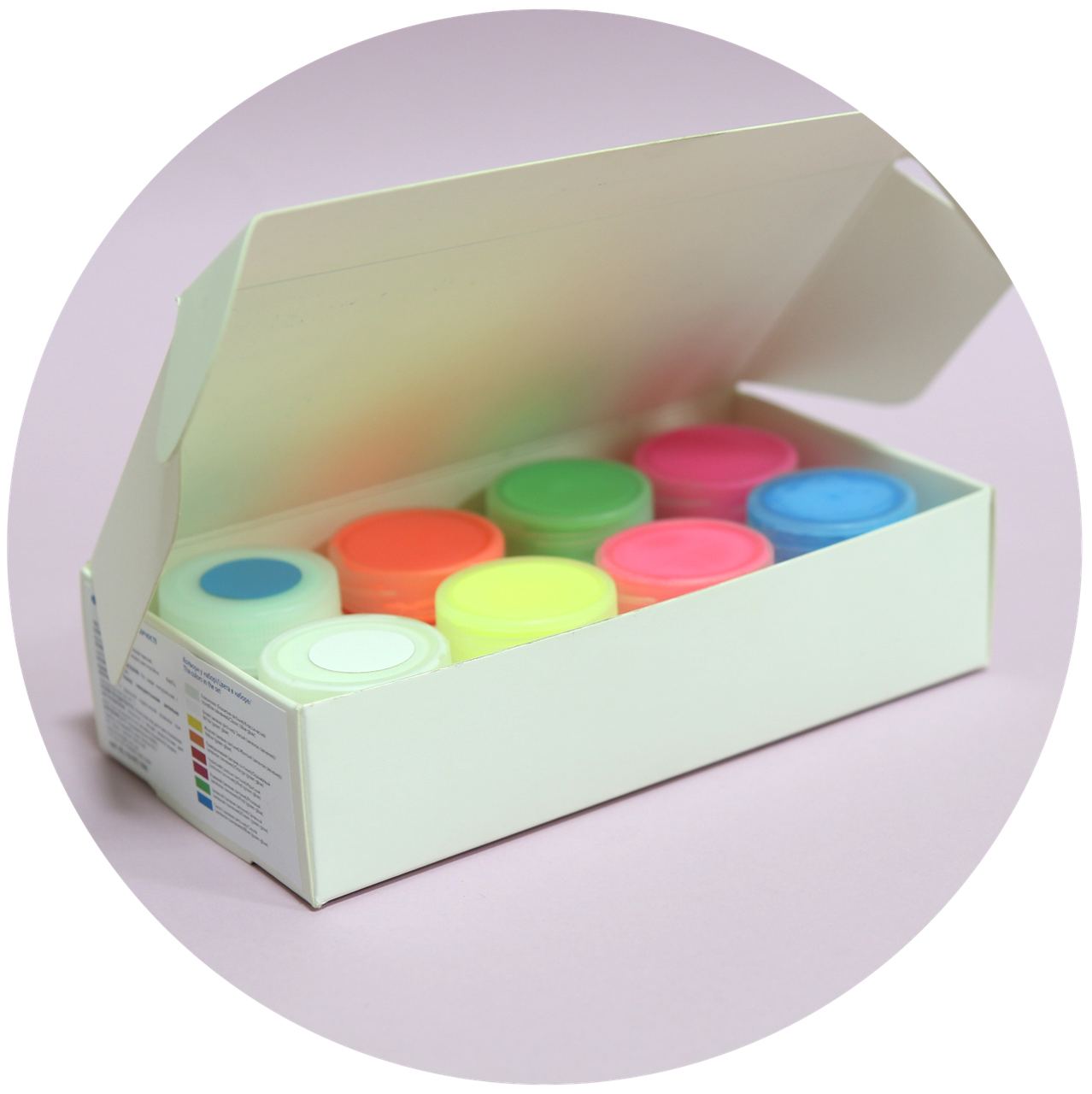 Світна фарба для риболовлі Acmelight box 8 pcs. 160мл
