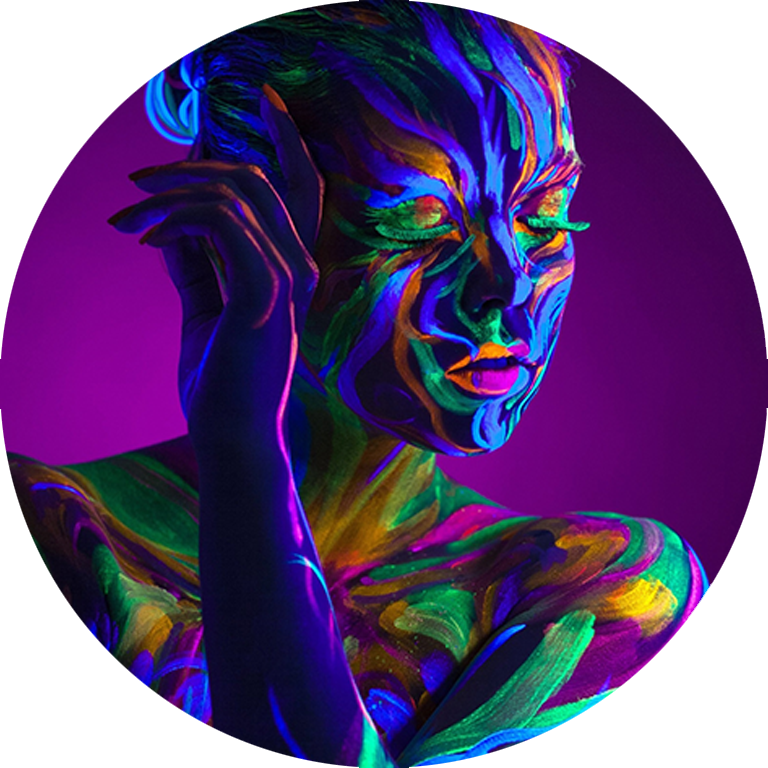 Світна фарба для тіла Acmelight Аквагрим box 8 color 160мл