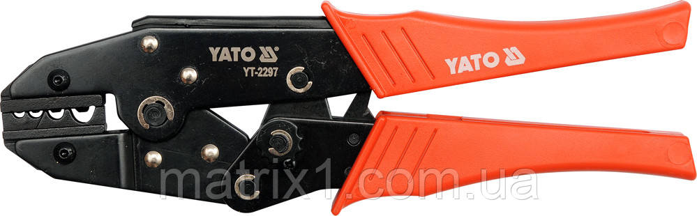 Кліщі для обтискання дротів YATO 230 мм YT-2297, фото 1