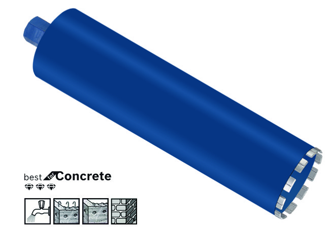 Коронка діамантова Bosch Best for Concrete ø132x450mm,1 1/4" UNC