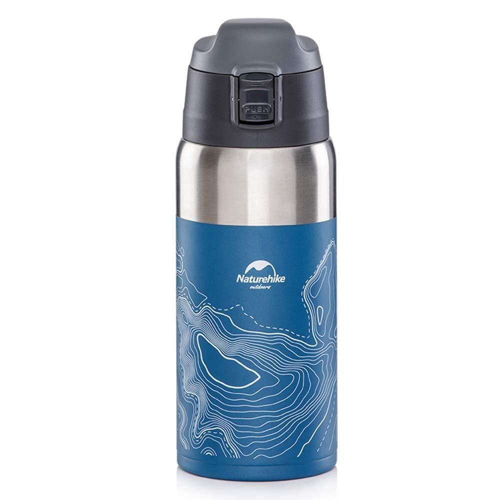 Термокружка Naturehike TT01 Vacuum Cup 0,6 L NH18T001-T Hawaii blue, фото 1