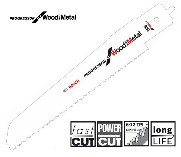 Пильні полотна Bosch M 3456 XF д/PFZ 500 E (дерево/метал)