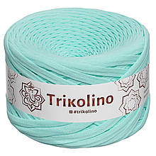 Трикотажна пряжа Trikolino, 7-9 мм., 50 м., М'ята, нитки для в'язання