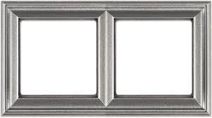 Рамка 2 поста,JUNG Eco Profi DECO Алюміній, фото 1