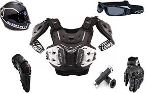 Мотошоломи / Мотоекіпірування /захист