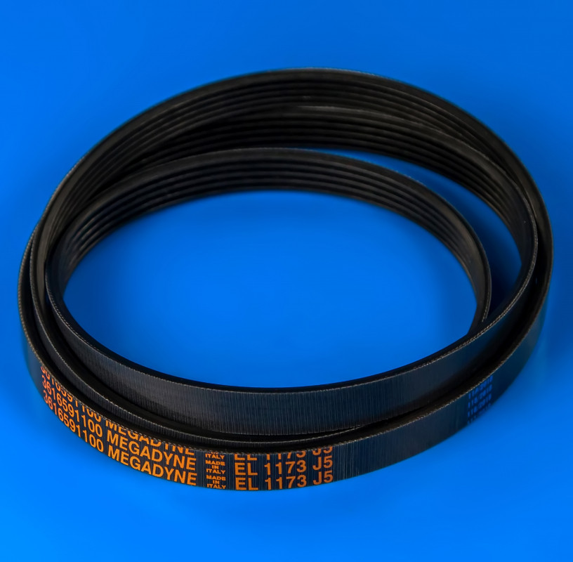 Чорний ремінь «Megadyne» 1173 J5 EL, фото 1