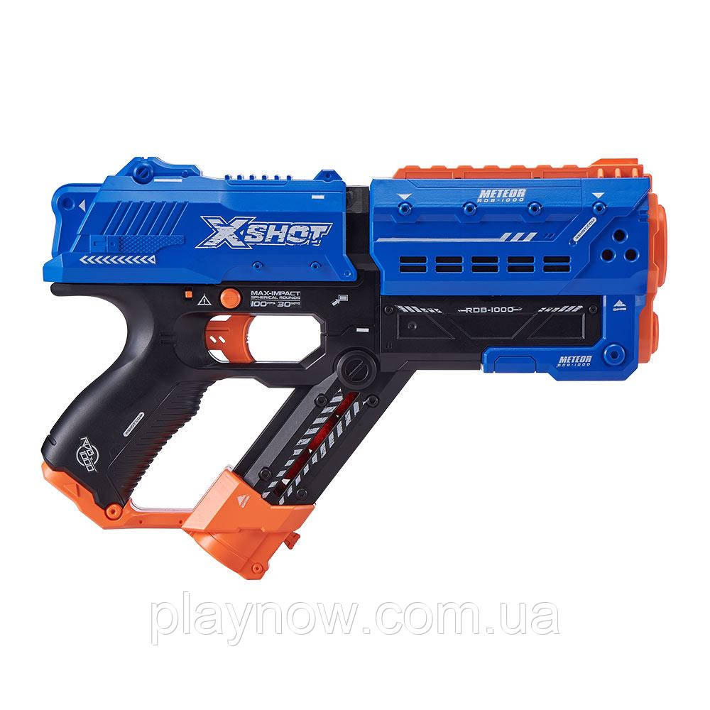 Дитяча зброя швидкострільний бластер X-Shot Excel Chaos meteor. Іграшковий пістолет, фото 1