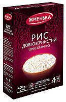 Рис длиннозернистый в пакетиках для варки Жменька 4х100 г